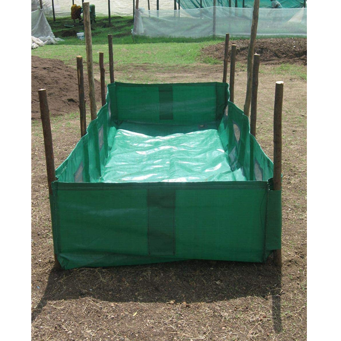Vermi bed